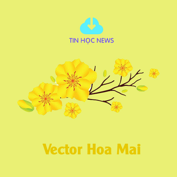 Vector hoa mai