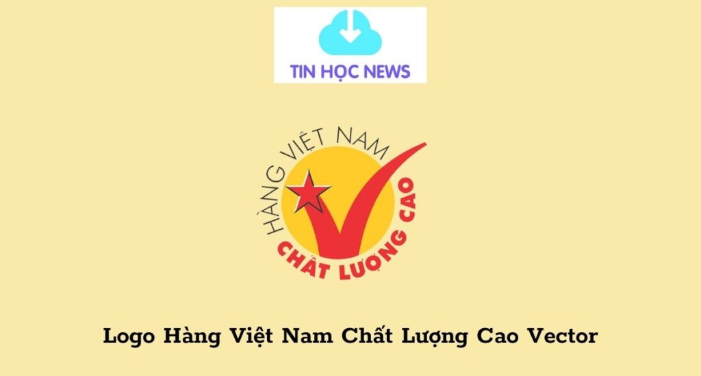 logo hàng việt nam chất lượng cao vector