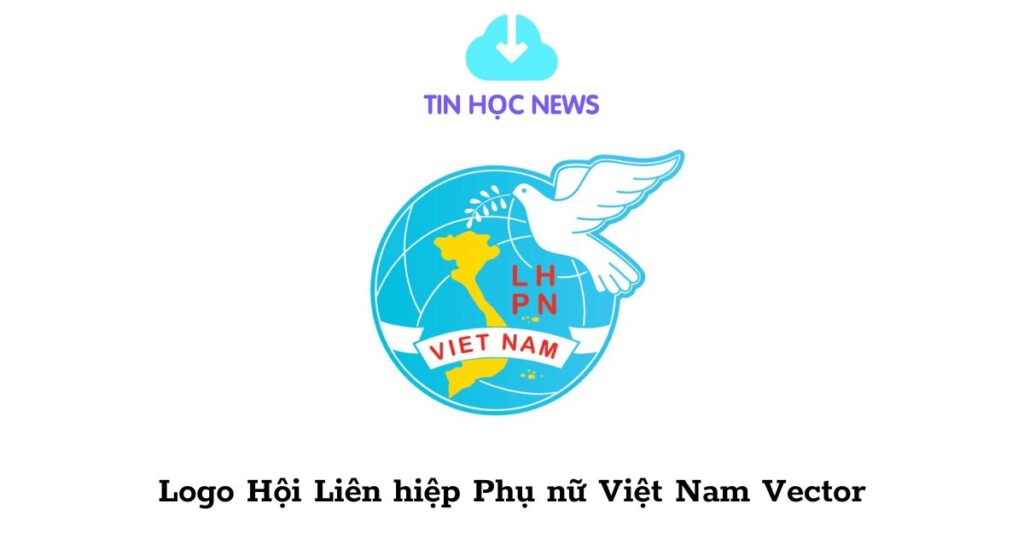 logo hội phụ nữ việt nam vector