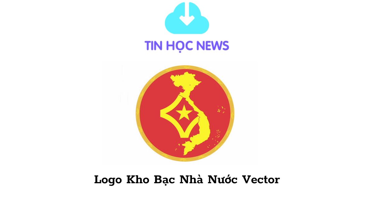 logo kho bac nha nuoc vector
